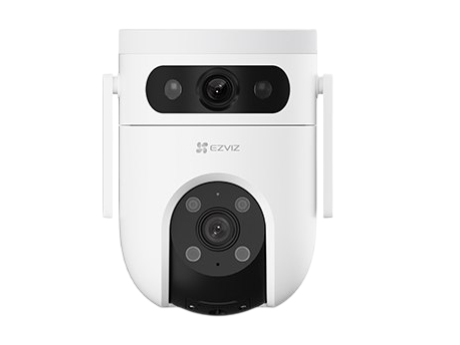 CAMARA EZVIZ EXT H9C DUAL 3MP 2K , AUDIO 2 VIAS , WIFI 2.4GHZ, 360° A COLOR, CON SIRENA INTEGRADA,IP67