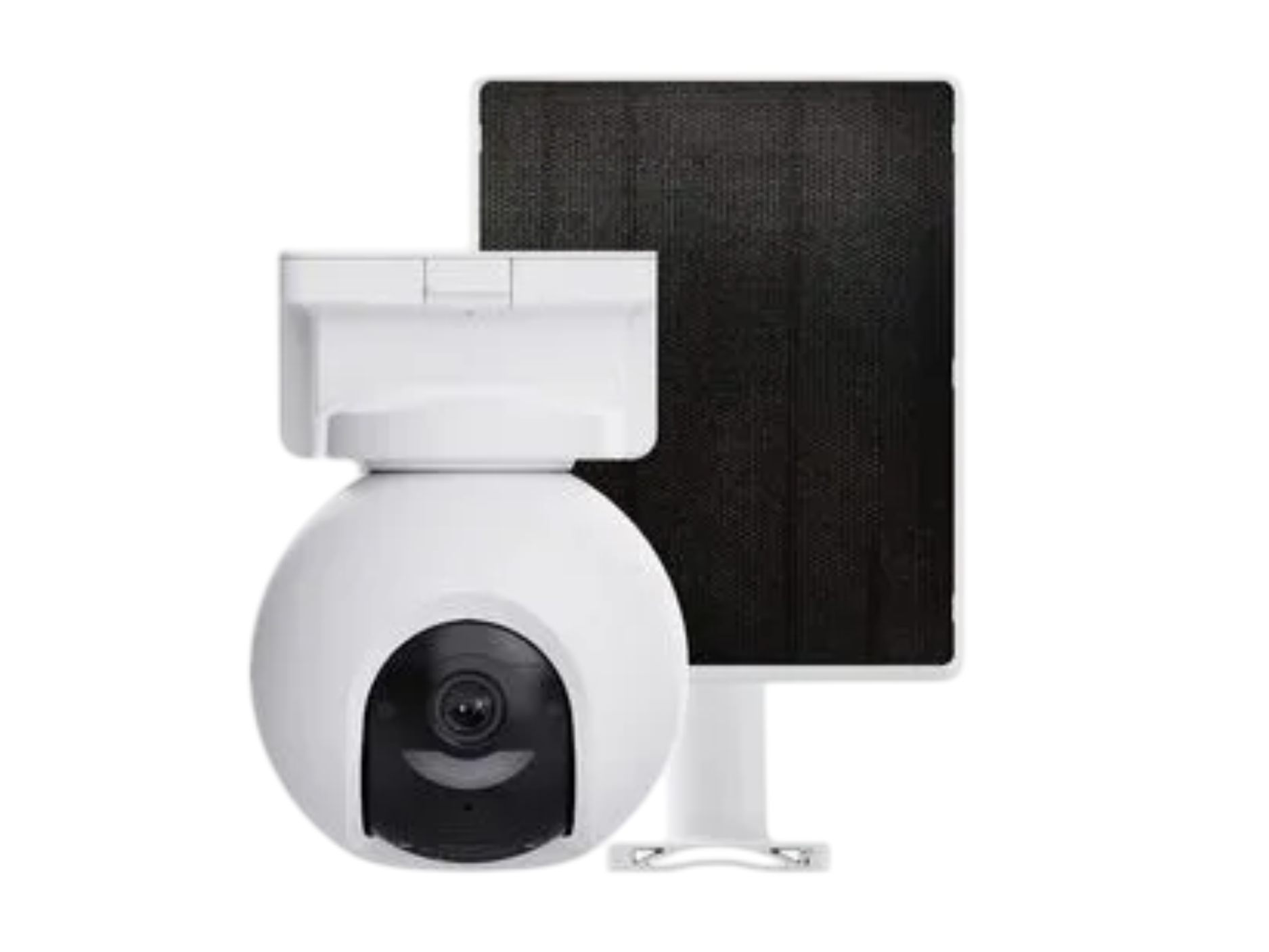 CAMARA EZVIZ EXT EB8 PRO 8MP 4K, AUDIO 2 VIAS , WIFI 2.4/5GHZ Y CHIP 4G, 360° A COLOR, CON SIRENA INTEGRADA,IP67 CON PANEL SOLAR