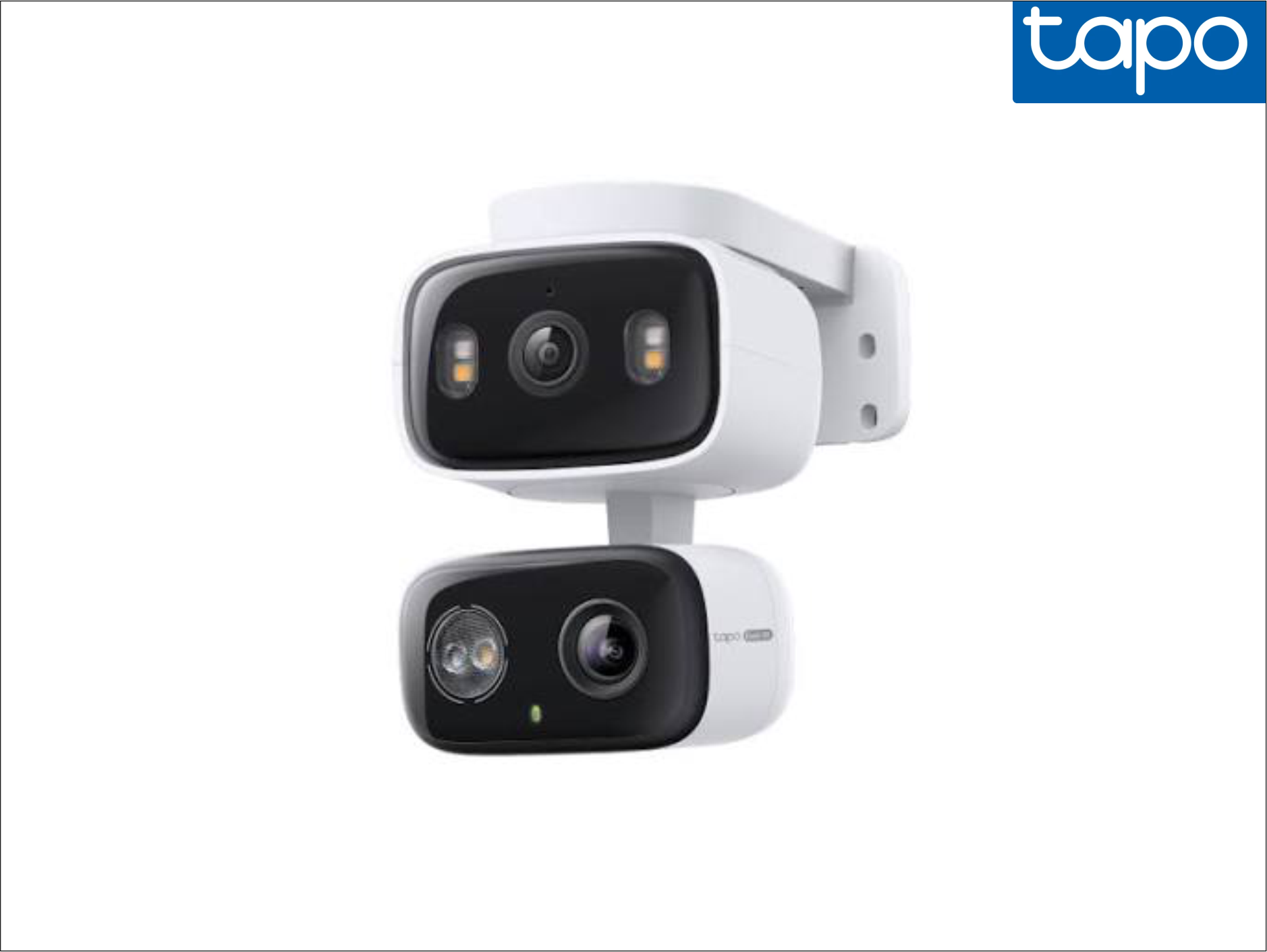 CAMARA TAPO INT C245D DUAL 2K+2K, WIFI , PT GIRATORIA 360°, AUDIO BIDRECIONAL , SIRENA , FULL COLOR