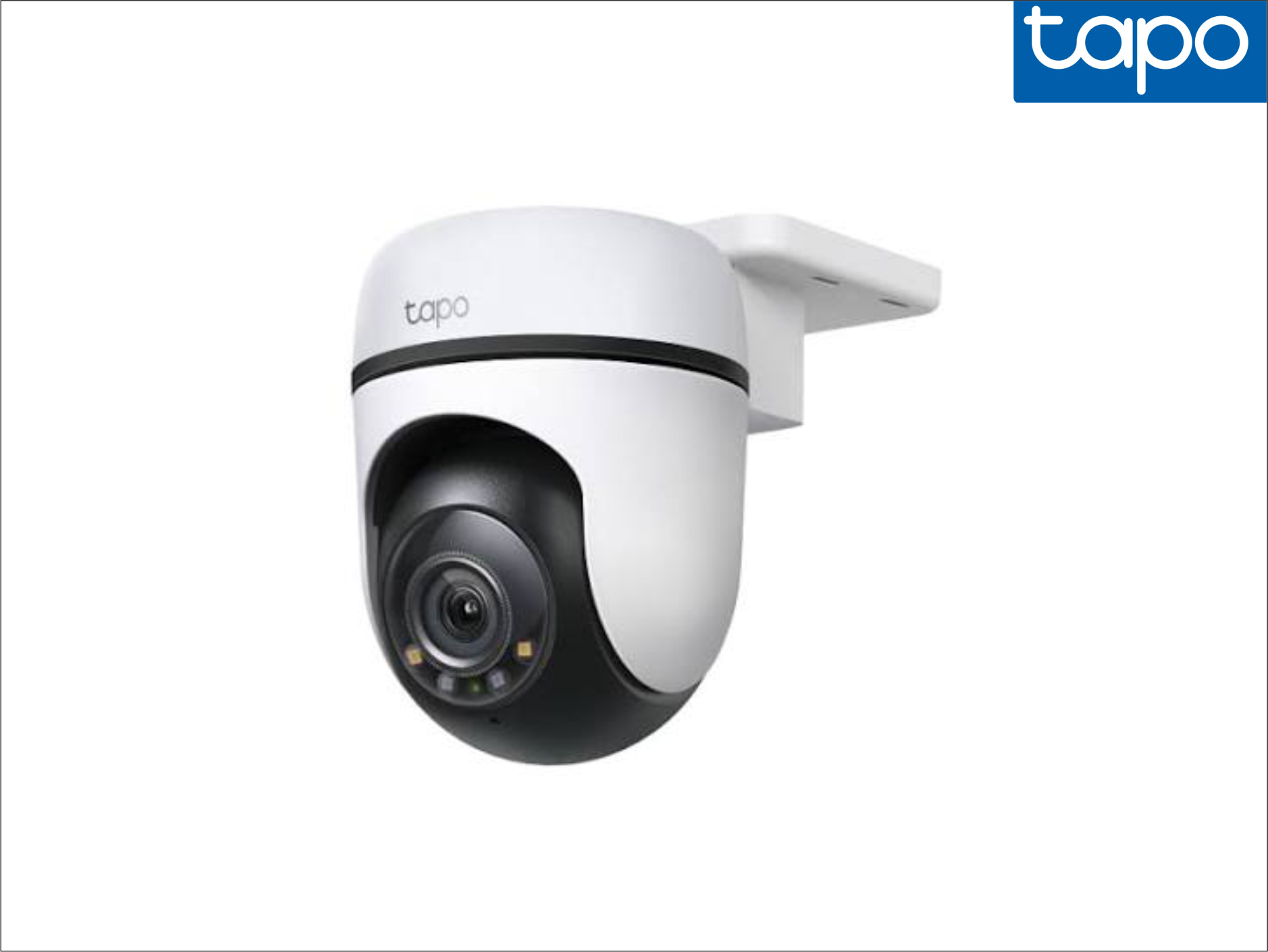 CAMARA TAPO EXT C510W 3MP 2K , WIFI , PTC GIRATORIA 360°, AUDIO BIDIRECCIONAL , SIRENA