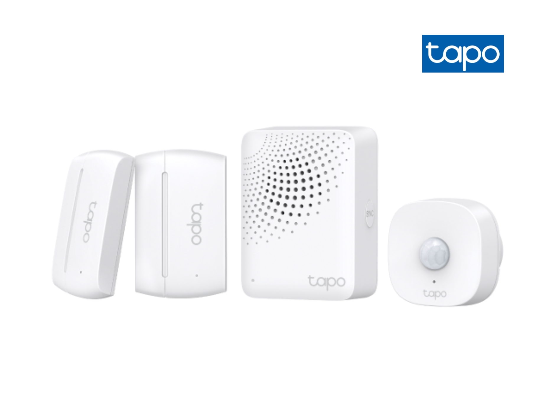 KIT TAPO T30 SENSOR INTELIGENTE , WIFI,DETECCION DE MOVIMIENTO,PROTECCION DE VENTANAS Y PUERTAS,SMART HUB CON TIMBRE,ACTIVA LA  ALARMA  DEL CONCENTRADOR,AUTOMATIZACION DEL HOGAR
