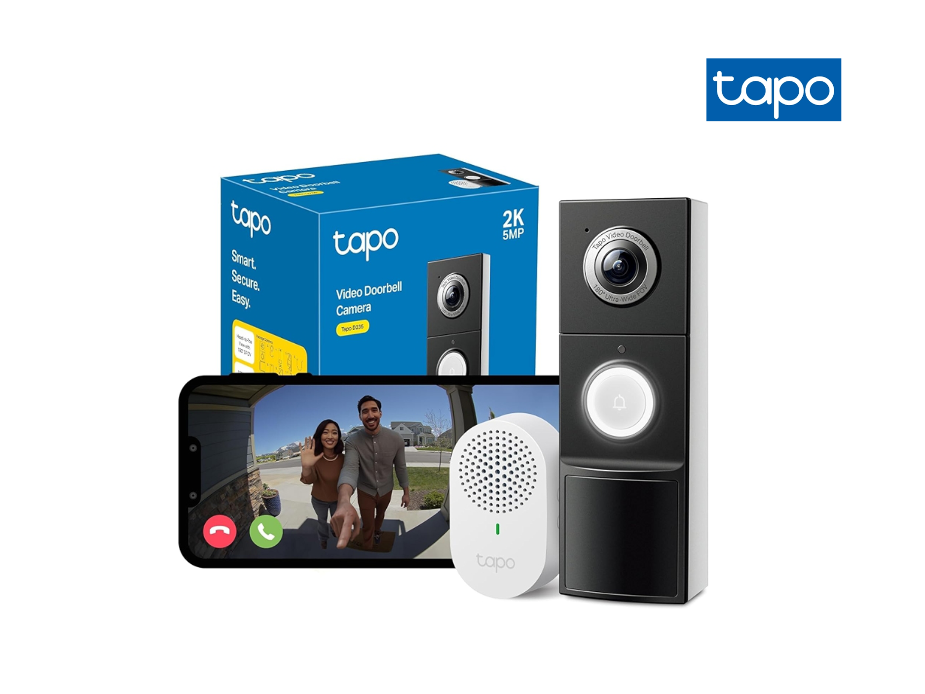 VIDEO PORTERO TAPO D235 5MP 2K