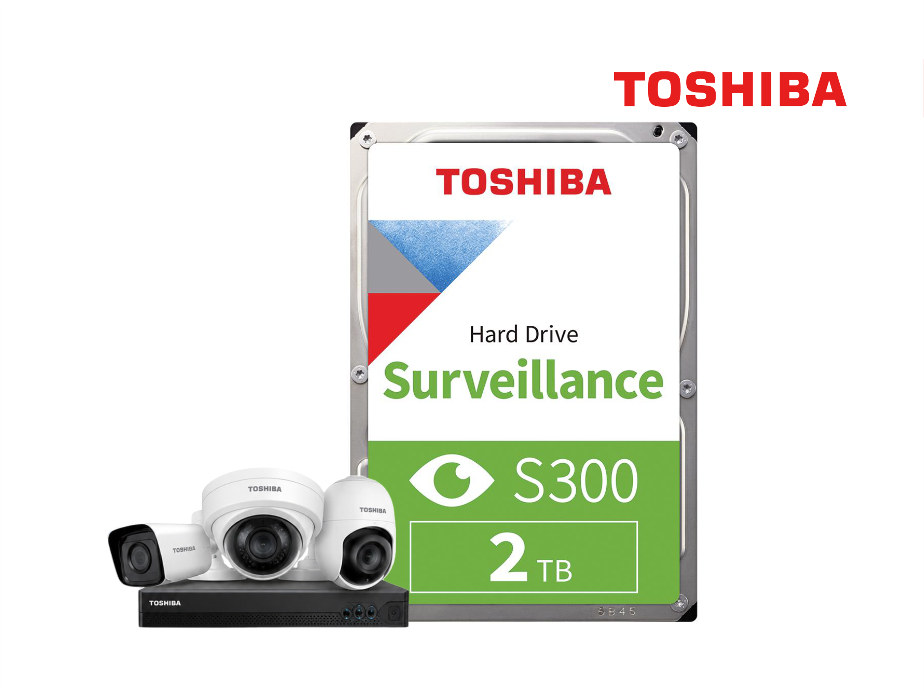 DISCO DURO 2TB HDD TOSHIBA S300 SURVEILLANCE PARA CAMARAS DE VIGILANCIA