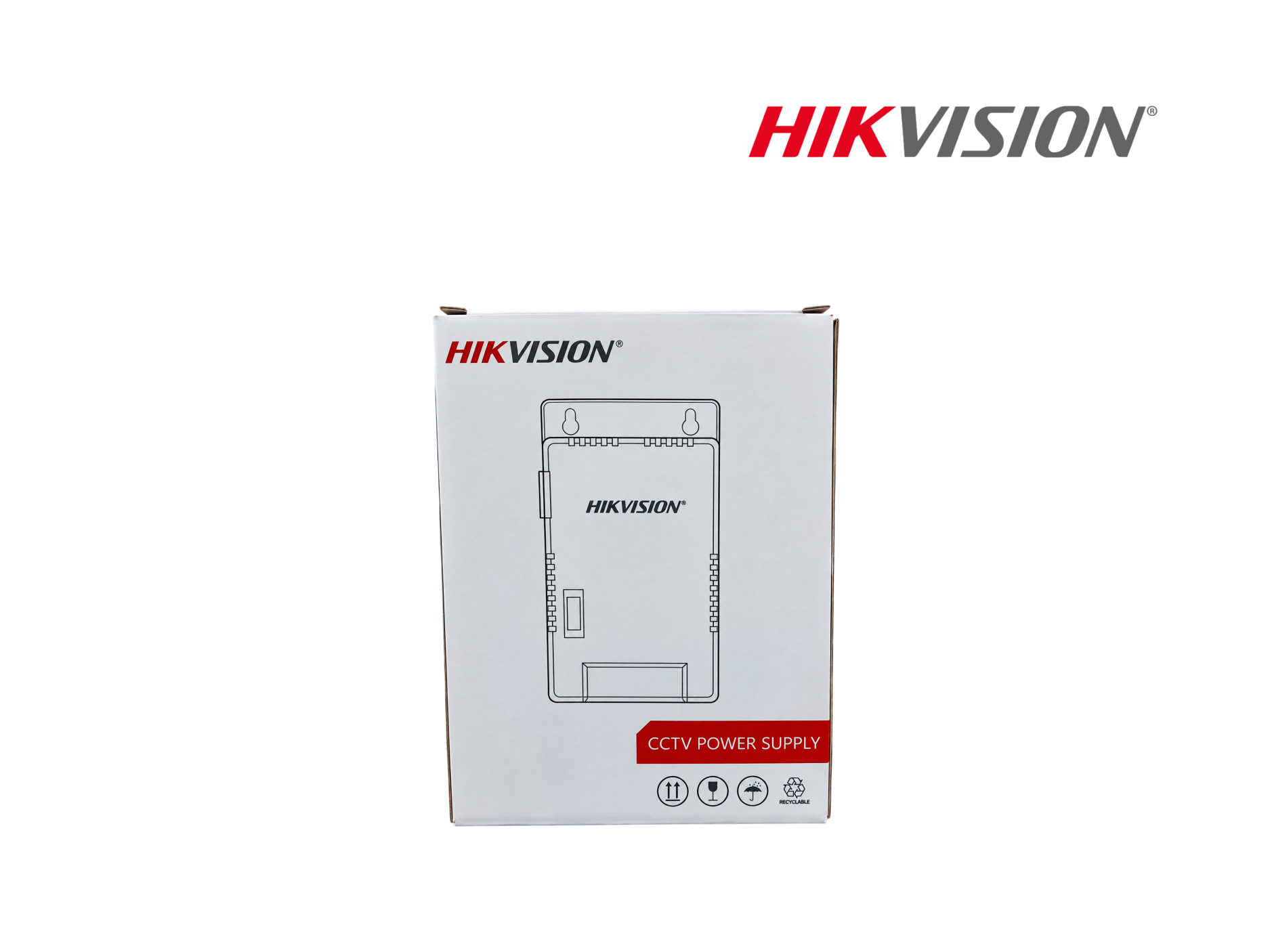 FUENTE HIKVISION CENTRALIZADA 1A POR CANAL/12V DC PARA CCTV 4 CANALES
