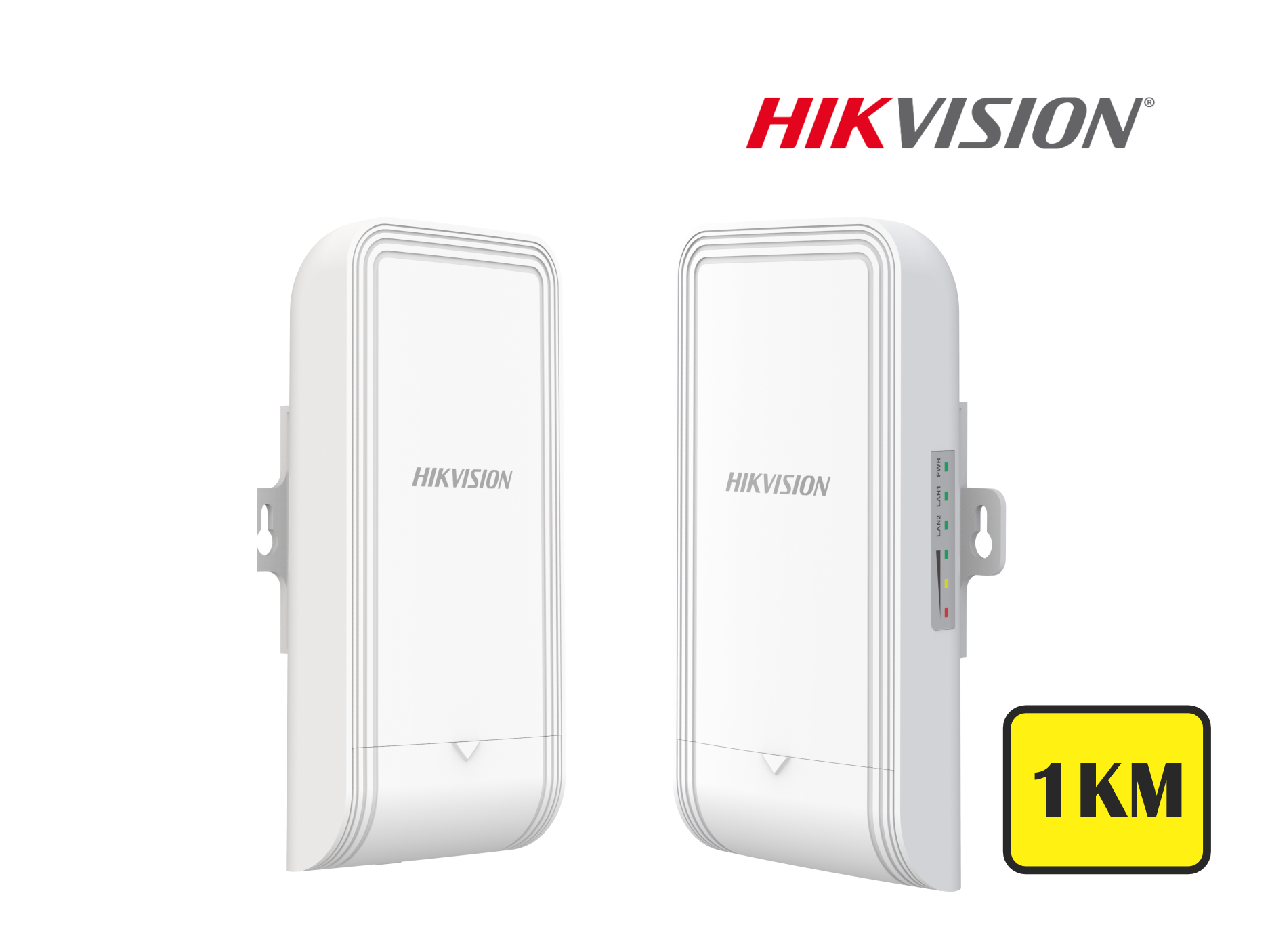 KIT HIKVISON ANTENA INALÁMBRICO DE 1KM, Y  2.4GHZ 300MBPS