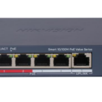 HIKVISION DS-3E1105P-EI/M Switches de red POE inteligente Fast Ethernet de 4 puertos
