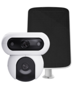 KIT HB90 DUAL 4MP 2K+ CON PANEL SOLAR