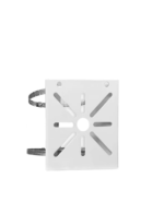 SOPORTE DE POSTE CON 2 ABRAZADERAS