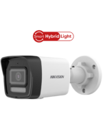 HIKVISION TUBO IP 2MP 1080p EXTERIOR,SMART HYBRID LIGHT,CON AUDIO IR 30M